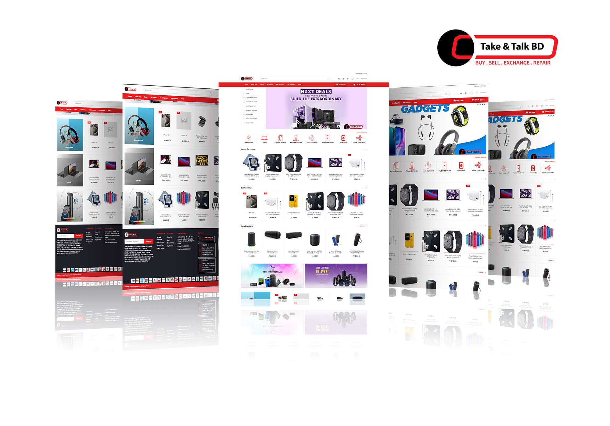 Take & Talk — Online gadgets shop, from Sarkar IT’s portfolio